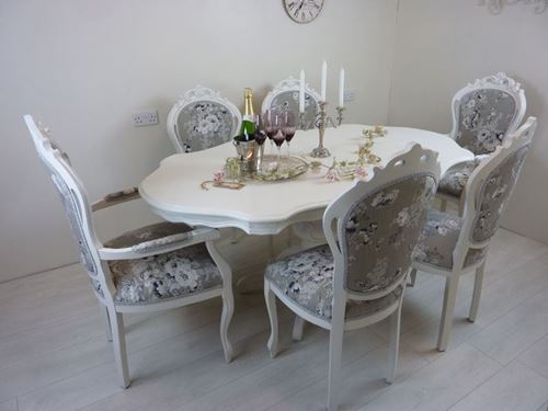 Picture of French Inspired Table and 6 Chairs