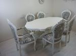 Picture of French Inspired Table and 6 Chairs