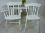 Picture of 7ft Pine Farmhouse Table and 8 Chairs