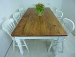 Picture of 7ft Pine Farmhouse Table and 8 Chairs