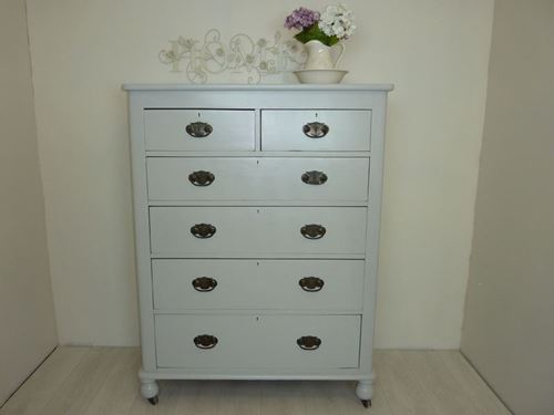 Picture of Antique Tall Chest of Drawers