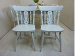 Picture of 5ft  Farmhouse Table and 6 Fiddleback Chairs