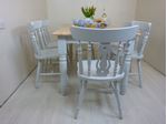 Picture of 5ft  Farmhouse Table and 6 Fiddleback Chairs