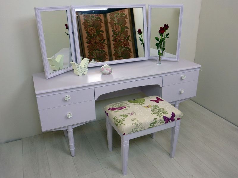 G plan dressing discount table stool