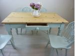Picture of Pine Farmhouse Table and 4 Wheelback Chairs