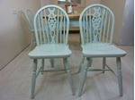 Picture of Pine Farmhouse Table and 4 Wheelback Chairs