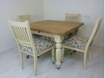 Picture of Victorian Wind-out Dining Table and 6 Antique Chairs