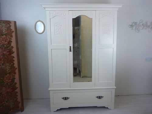 Picture of Antique Victorian/ Edwardian Oak Wardrobe