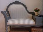 Picture of Vintage Seat With Small Side Table Attached