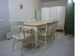 Picture of 6ft Pine Farmhouse Table and 8 Chairs