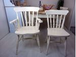 Picture of 6ft Pine Farmhouse Table and 8 Chairs