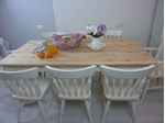 Picture of 6ft Pine Farmhouse Table and 8 Chairs