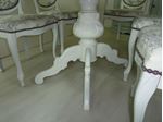 Picture of French Style Table With 6 Upholstered Chairs