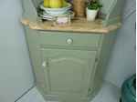 Picture of Country Style Pine Corner Dresser