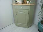 Picture of Country Style Pine Corner Dresser