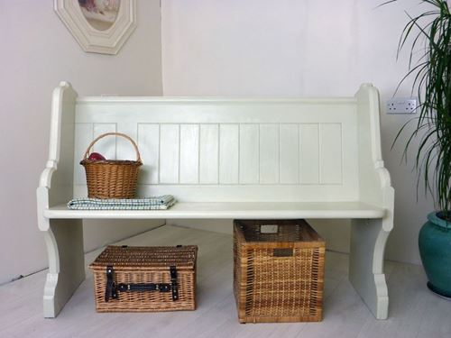 Picture of Victorian Solid Pitch Pine Pew