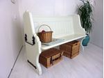 Picture of Victorian Solid Pitch Pine Pew
