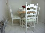 Picture of Douglas Fir Farmhouse Bench Table and 6 Chairs