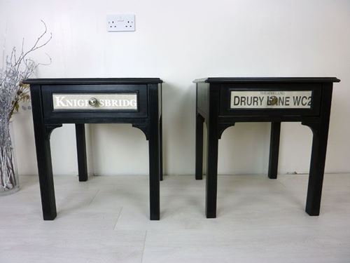 Picture of Bedside tables - Black