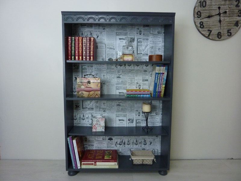 Tall antique bookcase store