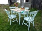 Picture of Pine Farmhouse Table and 4 Chairs