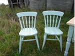 Picture of Pine Farmhouse Table and 4 Chairs