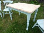 Picture of Pine Farmhouse Table and 4 Chairs