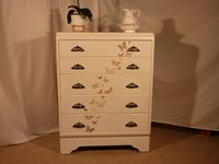 Picture of Tall 5 Drawer Vintage Chest