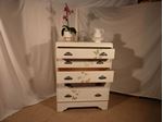 Picture of Tall 5 Drawer Vintage Chest
