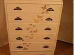 Picture of Tall 5 Drawer Vintage Chest