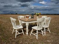 Picture of Pine Farmhouse Table and 6 Chairs