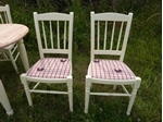 Picture of Oval Pine Farmhouse Table and 4 Chairs