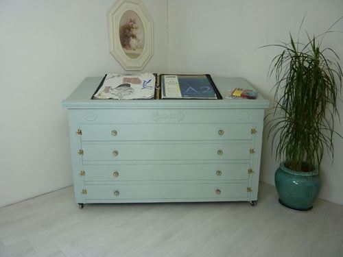 Picture of Vintage Map Chest / Drawers