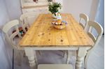 Picture of Pine Table with 6 Beech Chairs