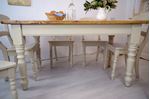 Picture of Pine Table with 6 Beech Chairs