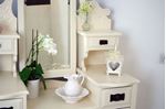Picture of Antique Victorian Dressing Table with Tall Mirror