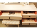 Picture of Stag Dressing Table with Stool - Hamlet