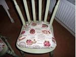 Picture of Pine Farmhouse Kitchen Table With 6 Chairs