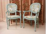 Picture of Victorian Style Balloon Backed Carver Chairs