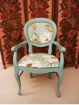 Picture of Victorian Style Balloon Backed Carver Chairs