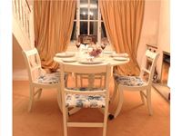 Picture of Shabby Chic Tilting Dining Table with 4 Chairs