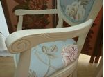 Picture of Upholstered Balloon Backed Chairs