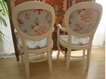 Picture of Upholstered Balloon Backed Chairs