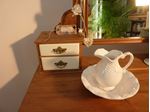 Picture of Antique Pine Dressing Table with stool