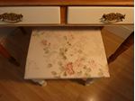 Picture of Antique Pine Dressing Table with stool