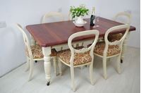 Picture of Victorian Extending Wind Out Table and 6 Balloon Back Chairs