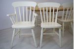 Picture of Extended Oval Pine Pedestal Table and 6 Beech Chairs