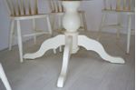 Picture of Extended Oval Pine Pedestal Table and 6 Beech Chairs