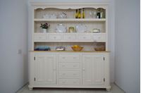 Picture of Large Pine Country Dresser with spice drawers.