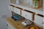 Picture of Large Pine Country Dresser with spice drawers.